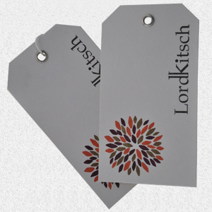 White cardboard hangtag QD-HT-0002