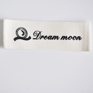 Cotton logo printing label QD-PL-0011